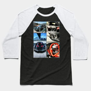 Lamborghini Sesto Elemento Baseball T-Shirt